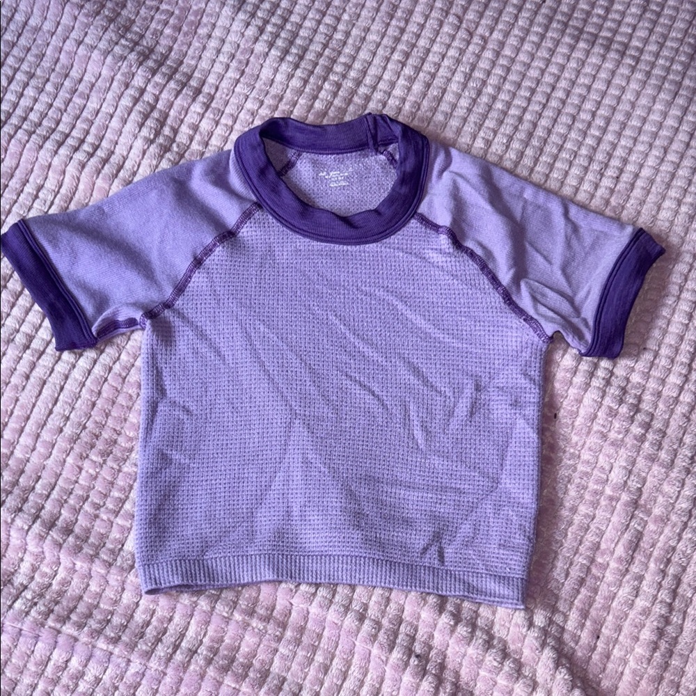 Urban Outfitters Purple Short Sleeve Top